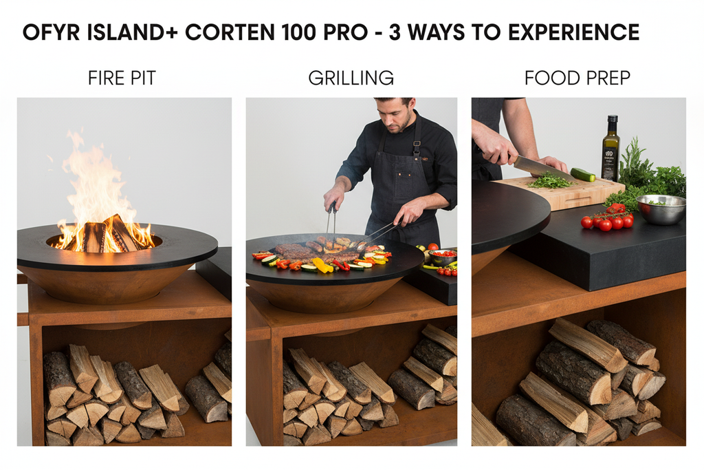 Island+ Corten - Multi-fonctions