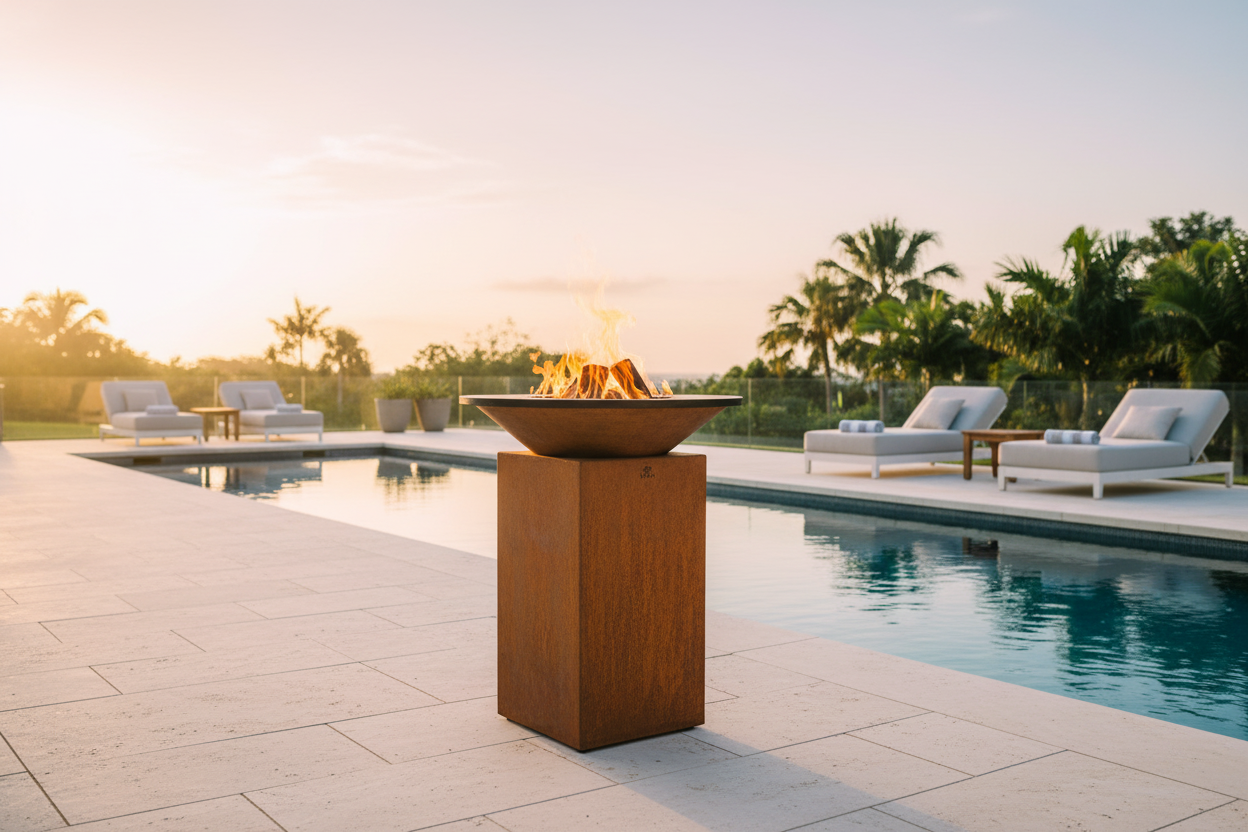 OFYR 75 Corten - Piscine