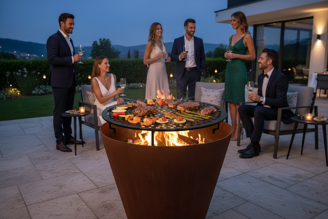 OFYR Grill Round 100 — Convives luxe