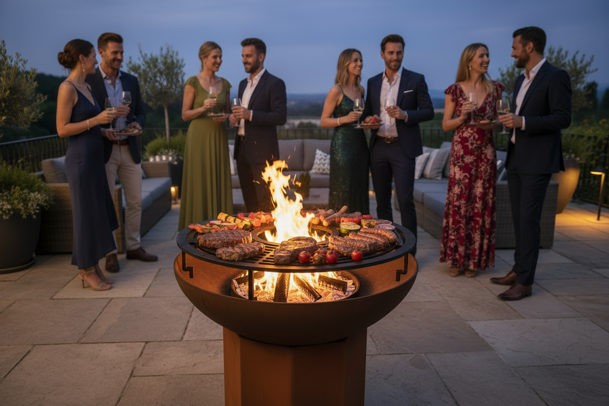 OFYR Grill Round 85 — Convives luxe