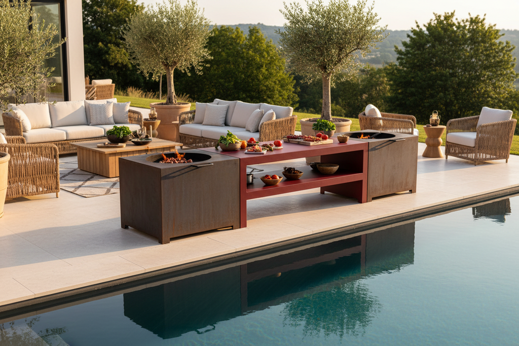 Rouge - Piscine